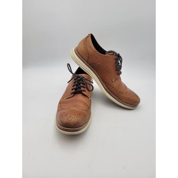COLE HAAN OG Energy Meridian SW Derby Men's Size US 11.5 M British Tan - Picture 1 of 9